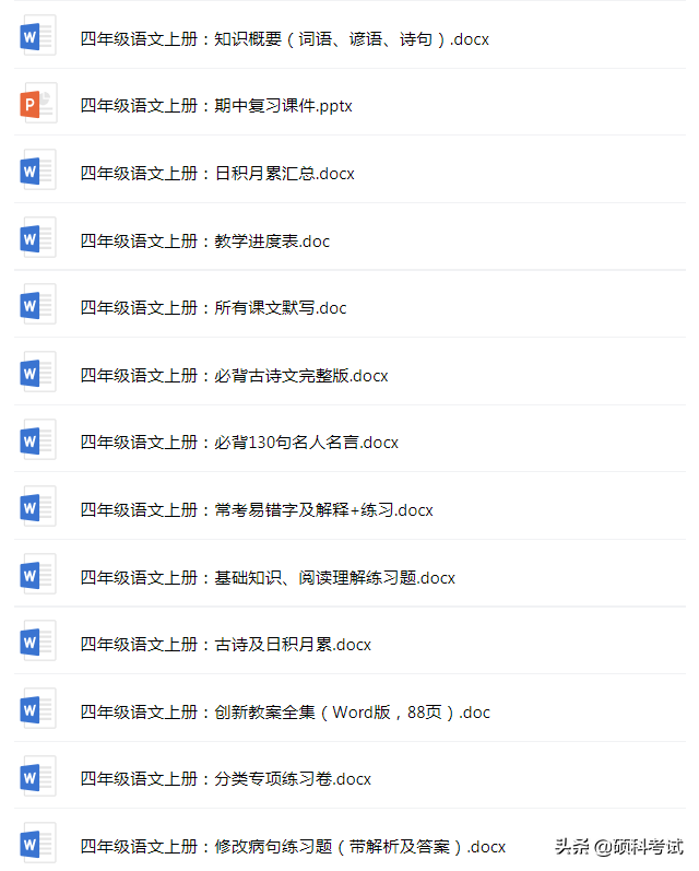 1~4年级语文：字词句、近义词、反义词、多音字、句子专项练习