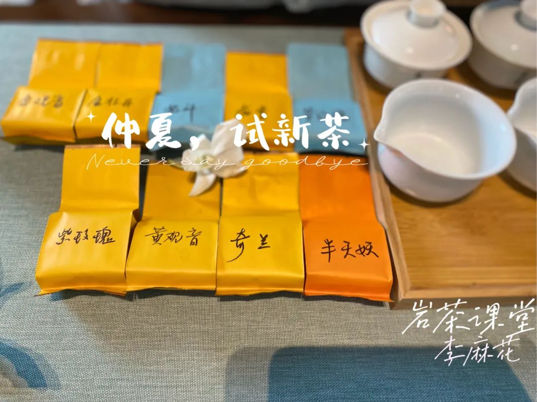 奇兰、 九龙袍、春兰、北斗，2021武夷岩茶十二金钗天团，正式出场