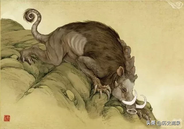 《山海经》异兽图大全，附详细出处