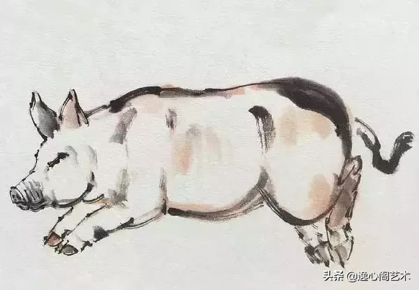 4个简单小步骤，画好猪，过好猪年