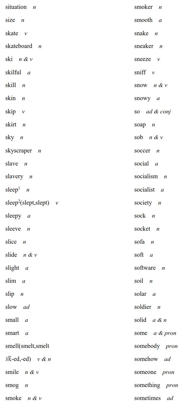 重磅！2020高考英语考试大纲，正式发布（内附最新词汇表）