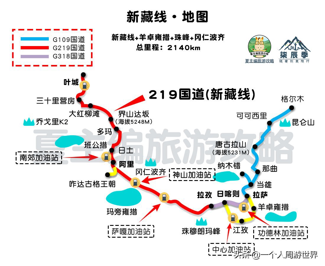 经典进藏路线:318国道,最美景观大道