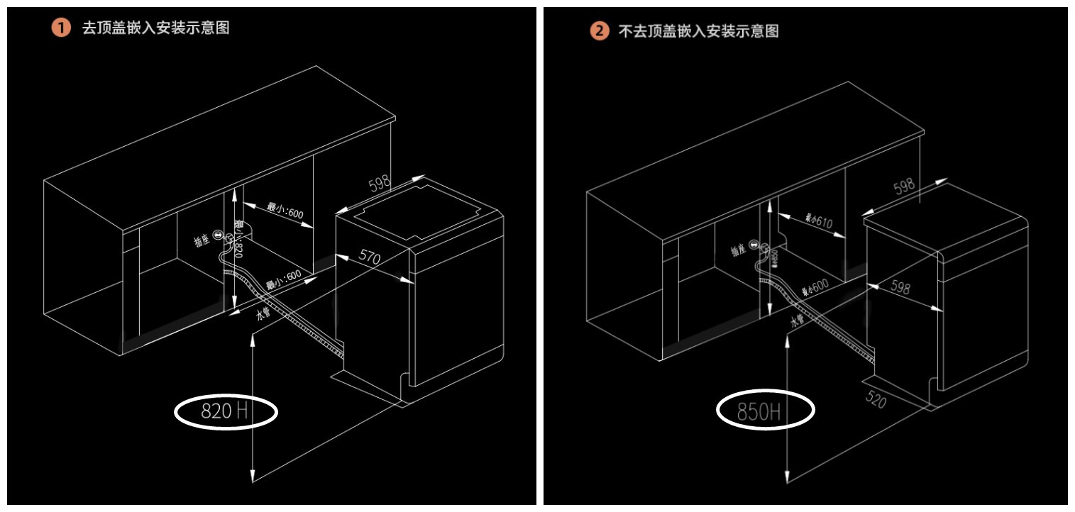 三层碗篮，自动升降，15套欧式洗碗机了解一下