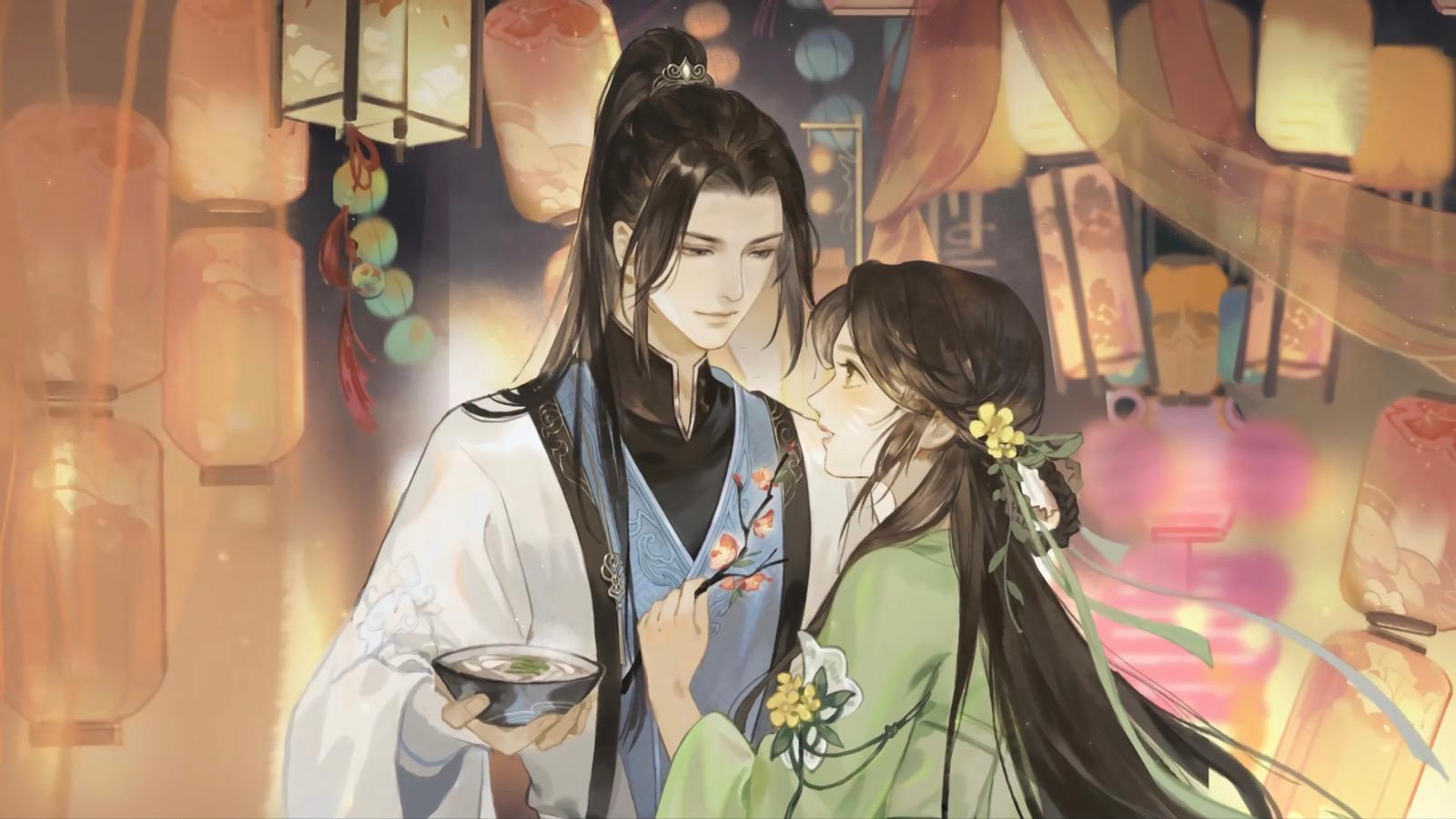 《遇见逆水寒》是一款唯美的古风恋爱手游,进入游戏是可以选择男女主