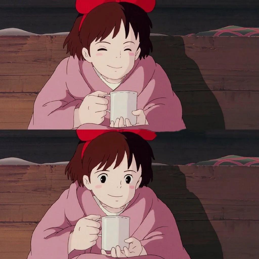 宫崎骏动漫里治愈的笑|喜欢看宫崎骏的小伙伴举手