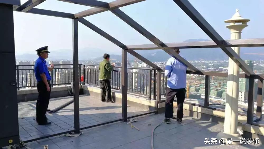 花200万，在别墅顶楼上加建一层+阳光房，效果太棒，可违建？