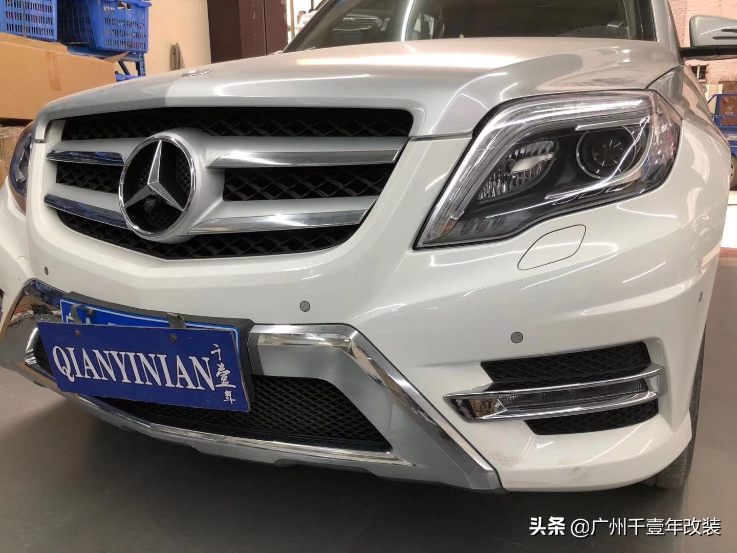 梅赛德斯·奔驰GLK300 改灯