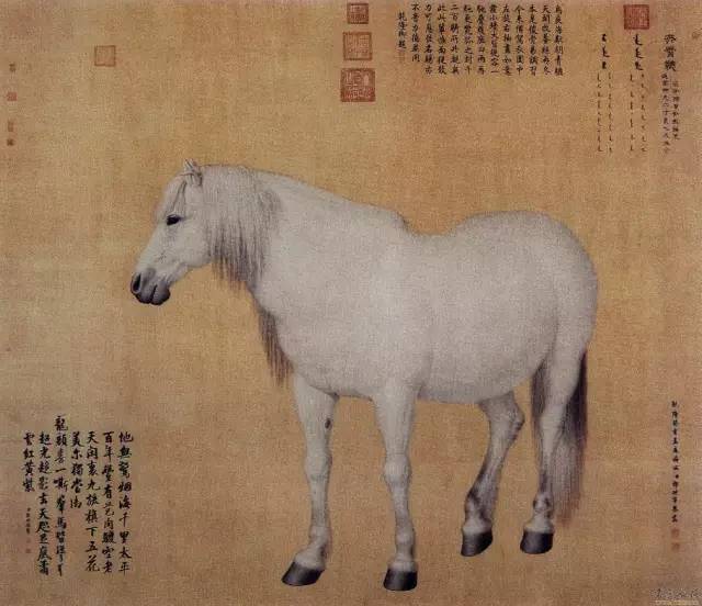 中国古今名家笔下的骏马，纵横驰骋