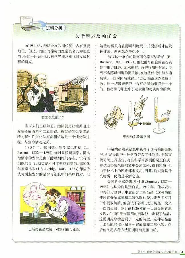 人教版高中生物（必修1）电子课本（高清版）