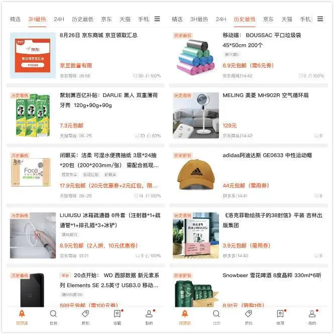 土豪随意，有什么电商比价工具值得推荐吗？