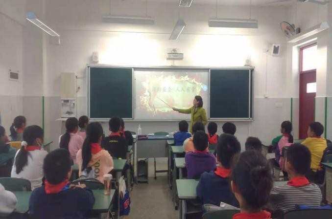 关注消防 珍爱生命——双流区彭镇小学开展消防安全教育活动