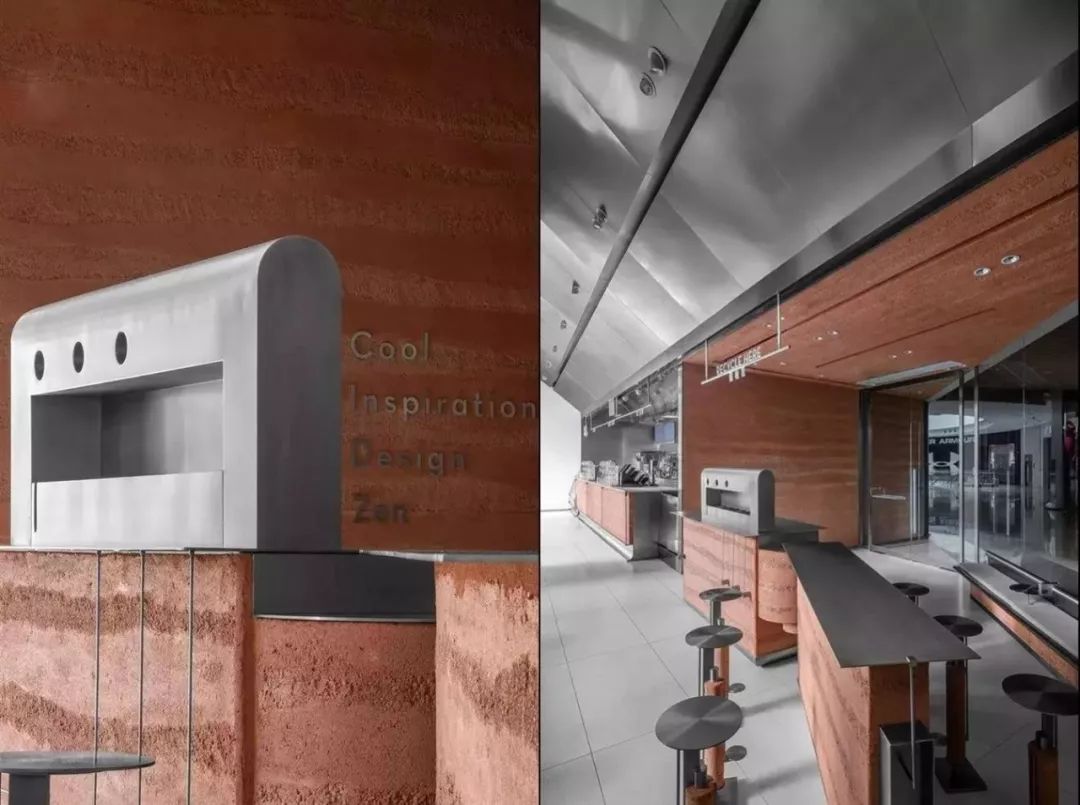 青砖、原木、石材、铝板，喜茶空间如何盘活建筑材料？