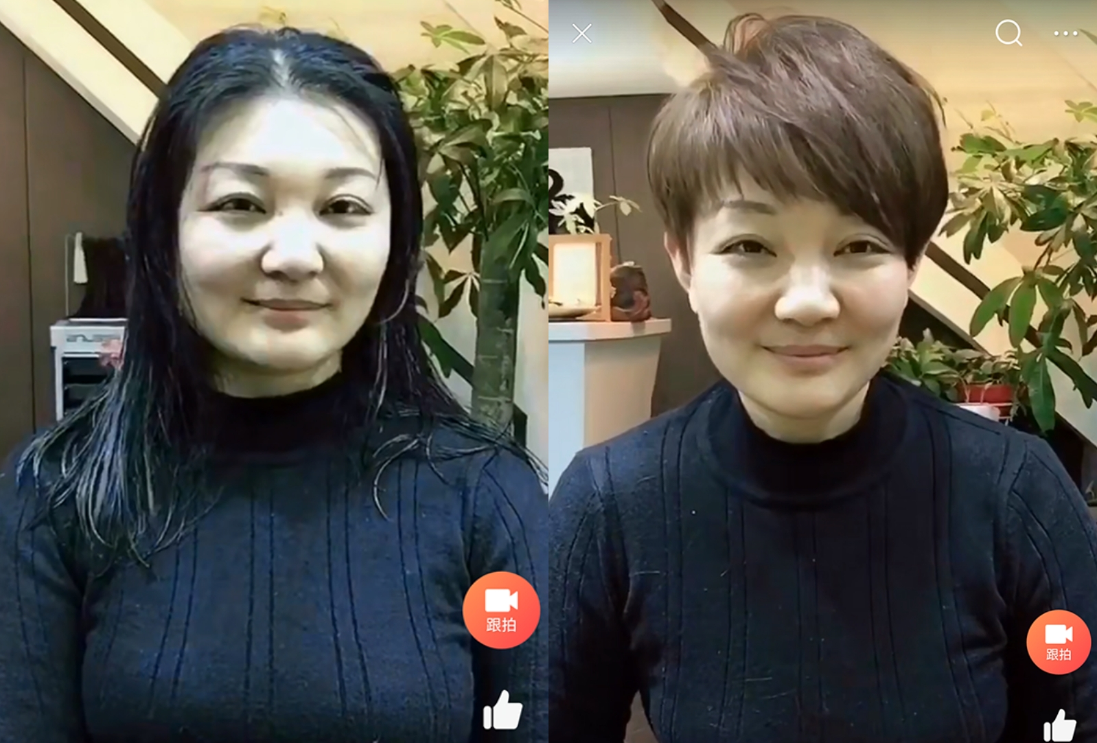 发量少还“脸大”的女生适合啥发型？六款五五分短发，显瘦显发量