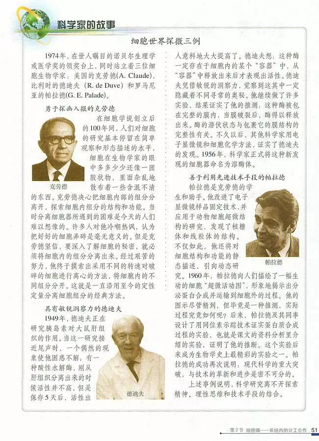 人教版高中生物（必修1）电子课本（高清版）