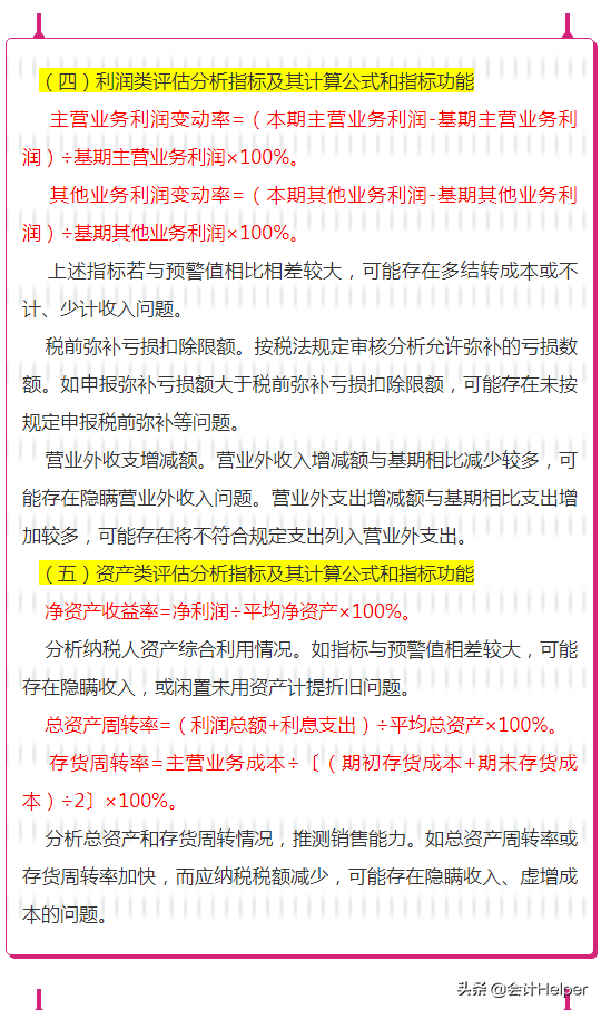 纳税评估,纳税评估管理办法