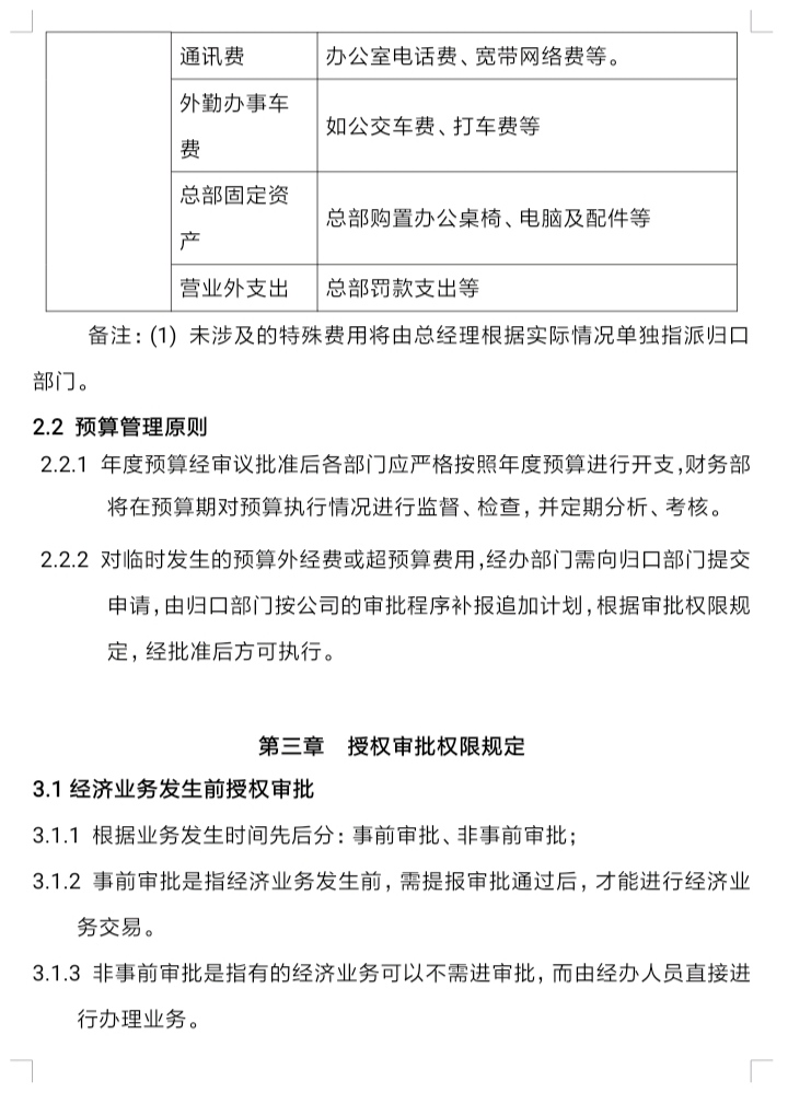 财税专家做的财务费用报销制度及流程，合理实用，适合中小企业