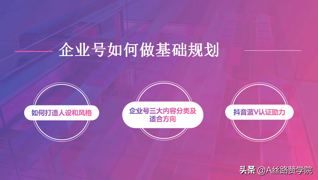 当企业遇上抖音，抖音企业号实战运营全攻略