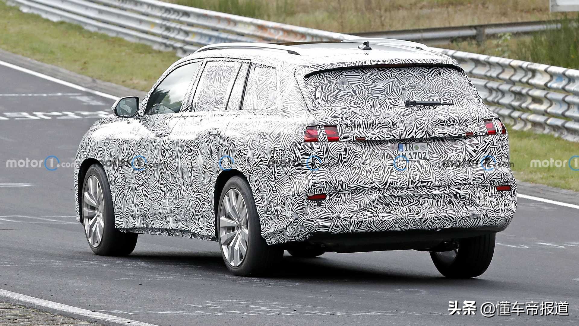 新车 | 更大、更豪华的奥迪新旗舰，竞争奔驰GLS！曝奥迪Q9赛道谍照