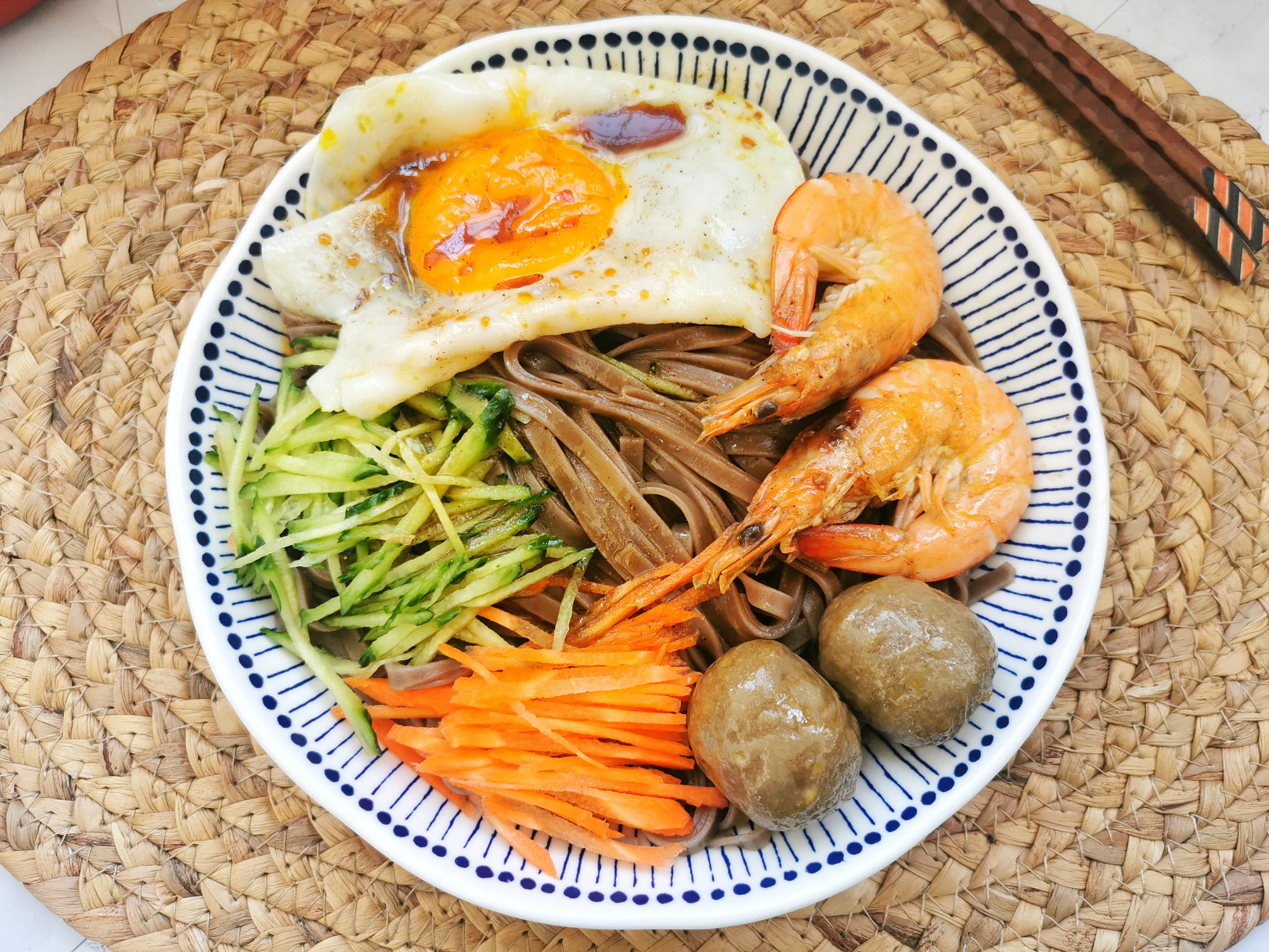 减脂期也能吃的美味荞麦面做法