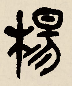 杨的繁体字怎么写图片