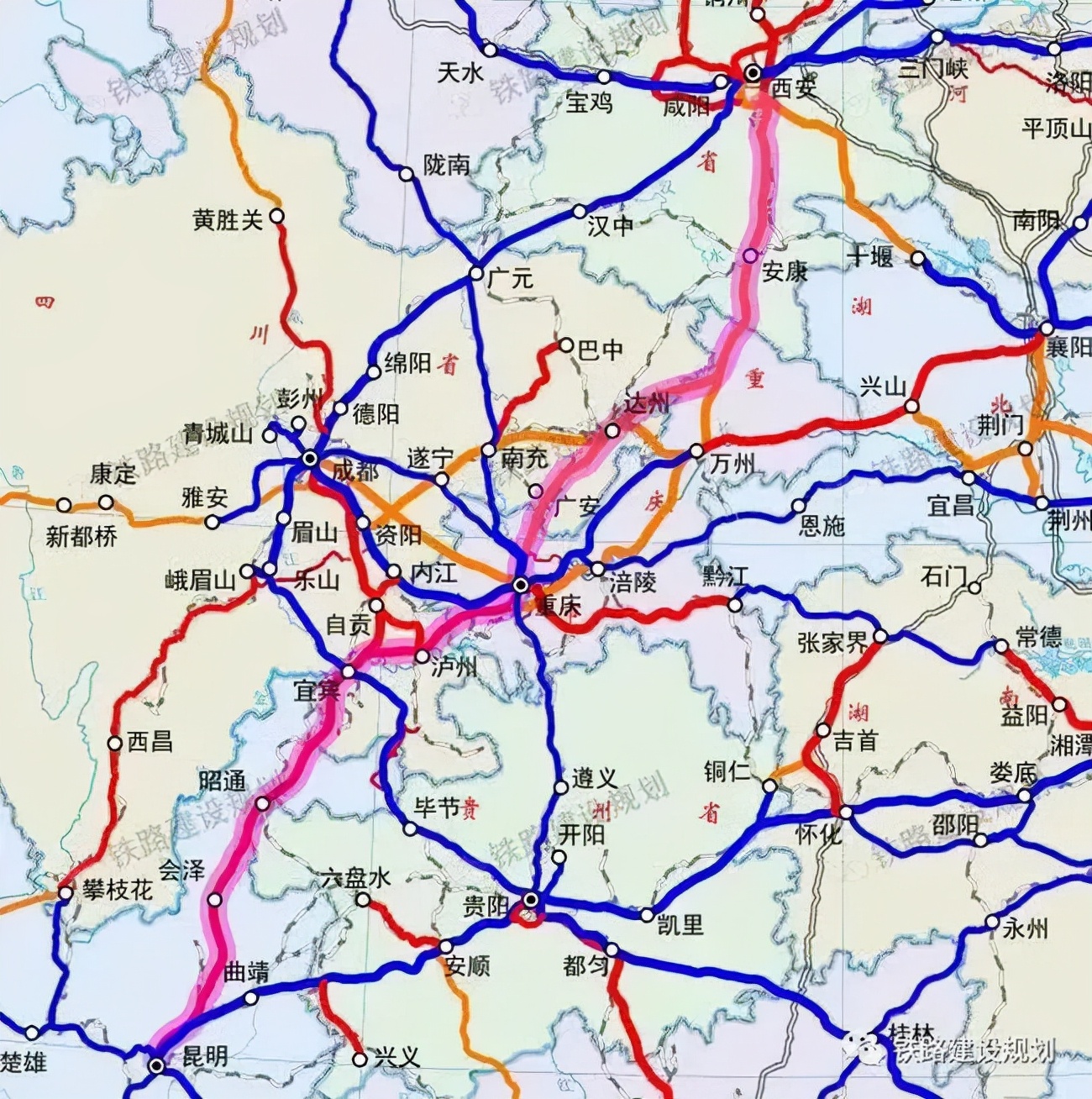 超3000亿项目：陕西省5条高铁、2大机场、12条地铁最新动态来了