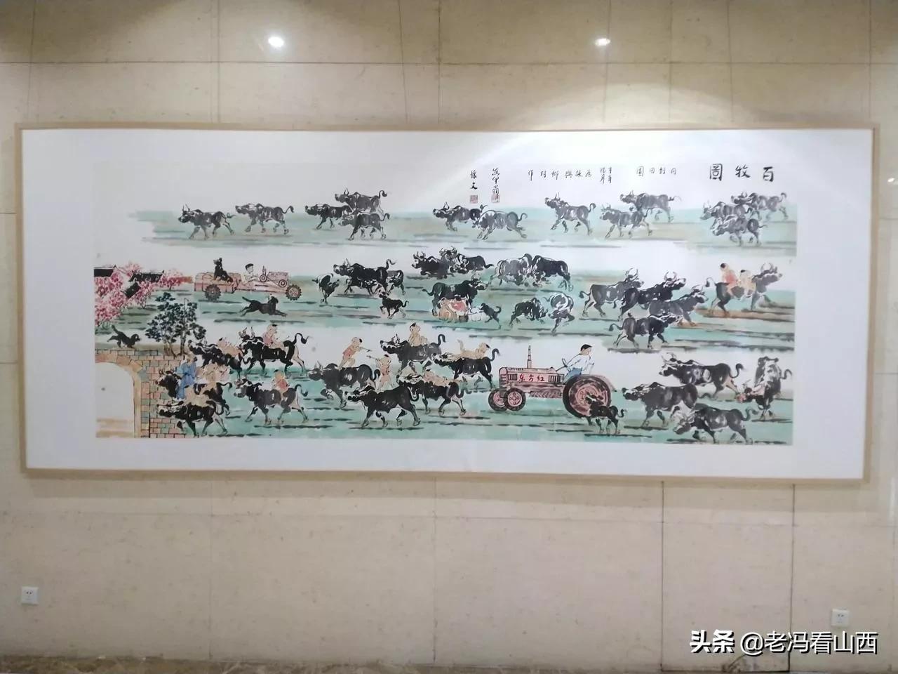 《三牛为范 挥写人生》――张怀文画牛感言 （作者：郭新民）