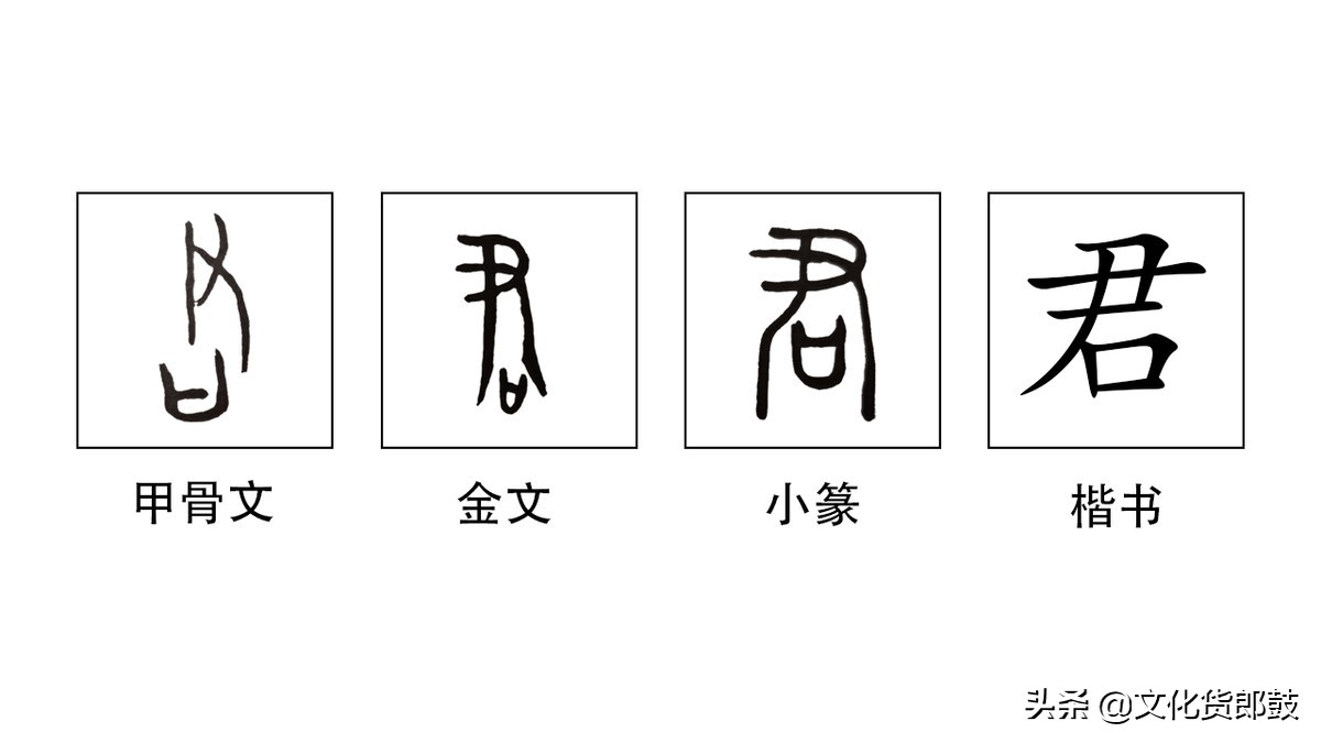 说文解字-天下谁人不识“君”