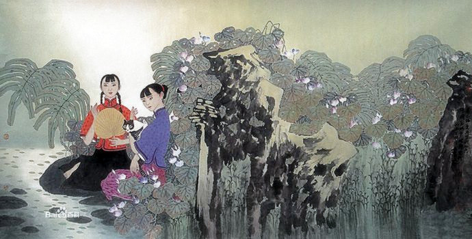 雅俗共赏 幻我两忘——著名画家​于文江笔墨再现东方女性群像