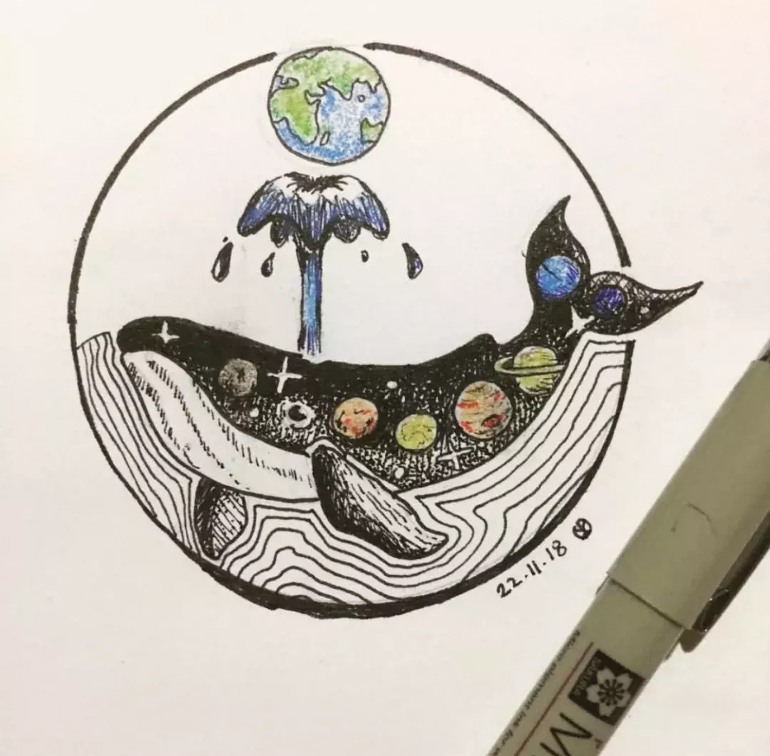 鲸鱼纹身的含义 _飞翔号