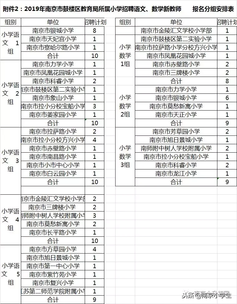 南京2017教师招聘（最新）