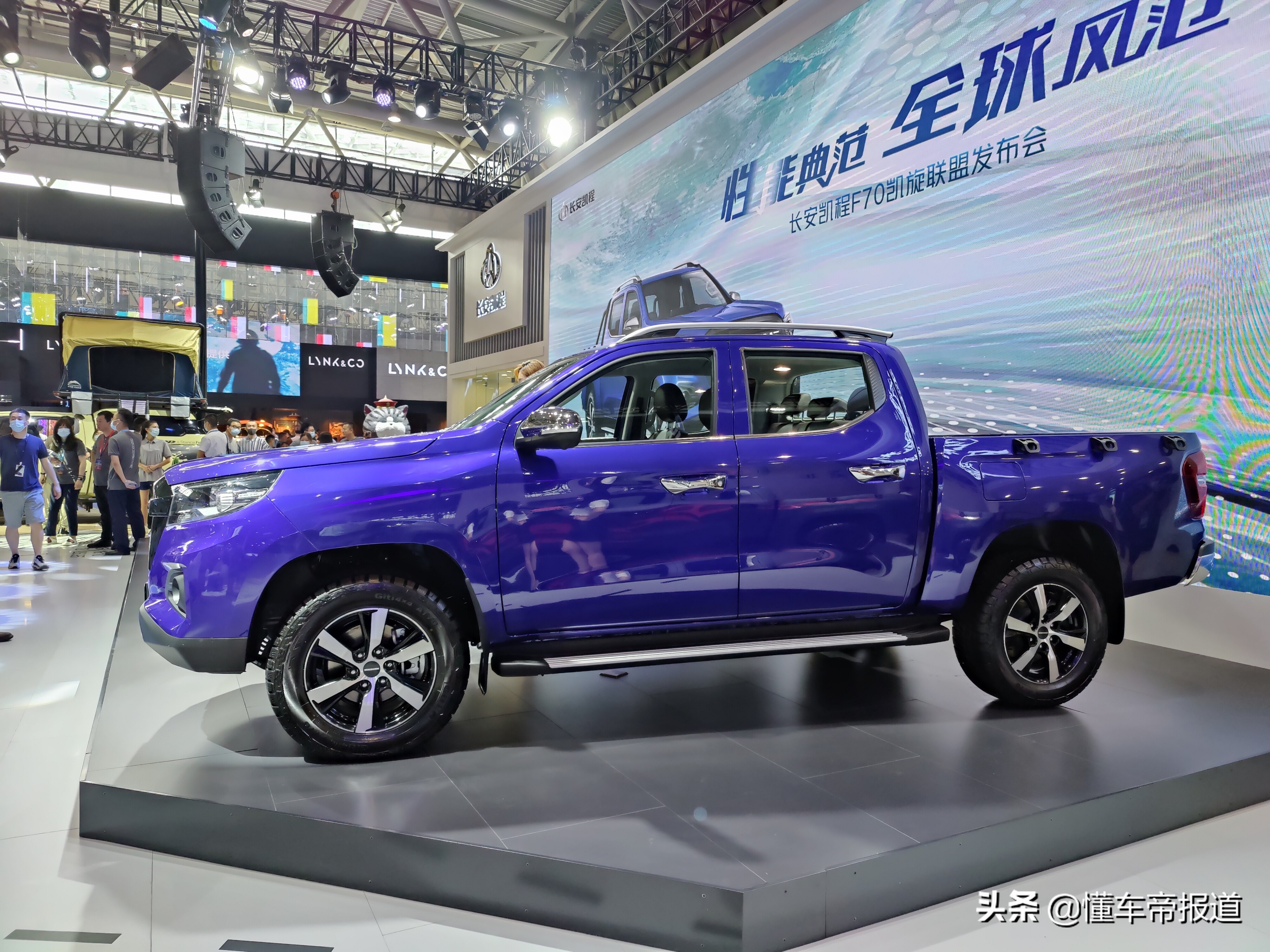 新车｜外观霸气，对标长城炮！2021款长安凯程F70预售9.68万元起