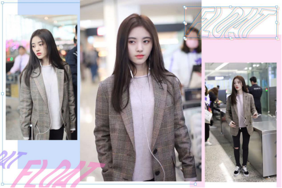 鞠婧祎的私服衣品真好，时尚造型减龄还显小，照着搭配“不翻车”