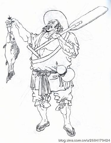 白描水浒三十六天罡星