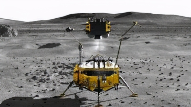 月球上没有火箭和发射塔，嫦娥五号取完月壤将如何返航？