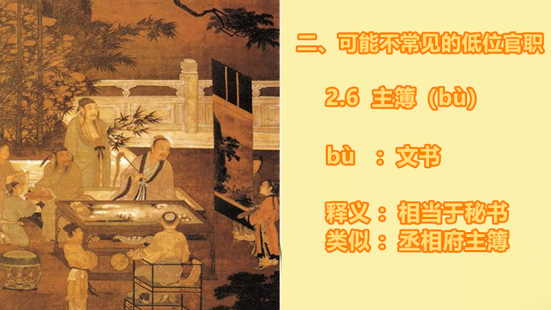 这些重要官职的读音可别念错，一起了解一下