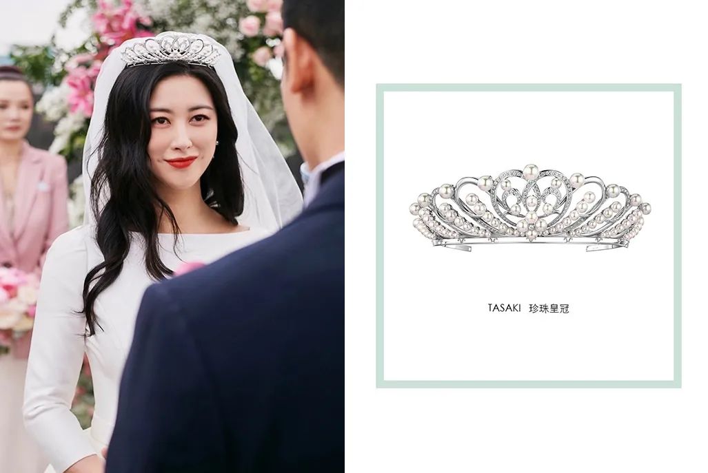 朱珠婚礼戴Tasaki，新郎戴百达翡丽，结婚珠宝腕表怎么配？