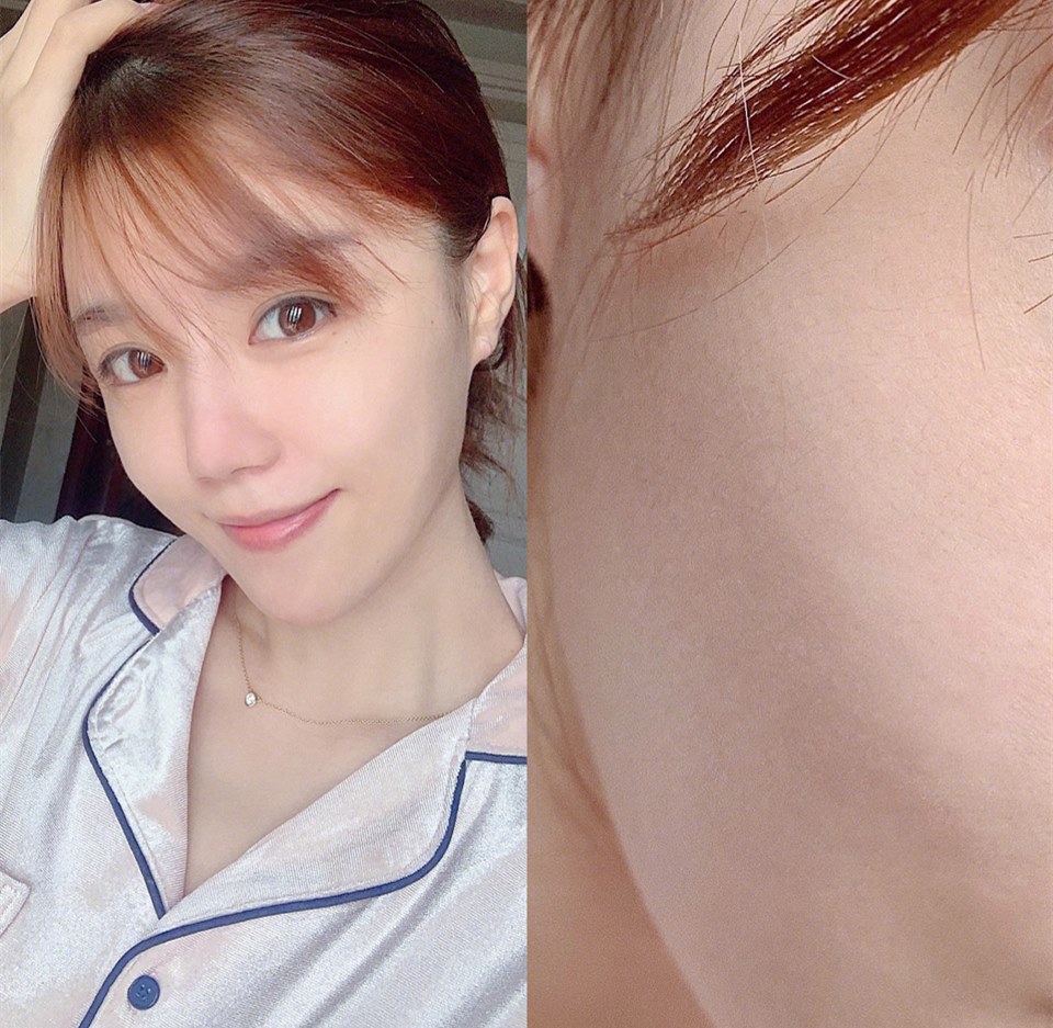 23岁林允现在太成熟了！镜头怼脸很自信，最吸睛的还是“蛋白肌”