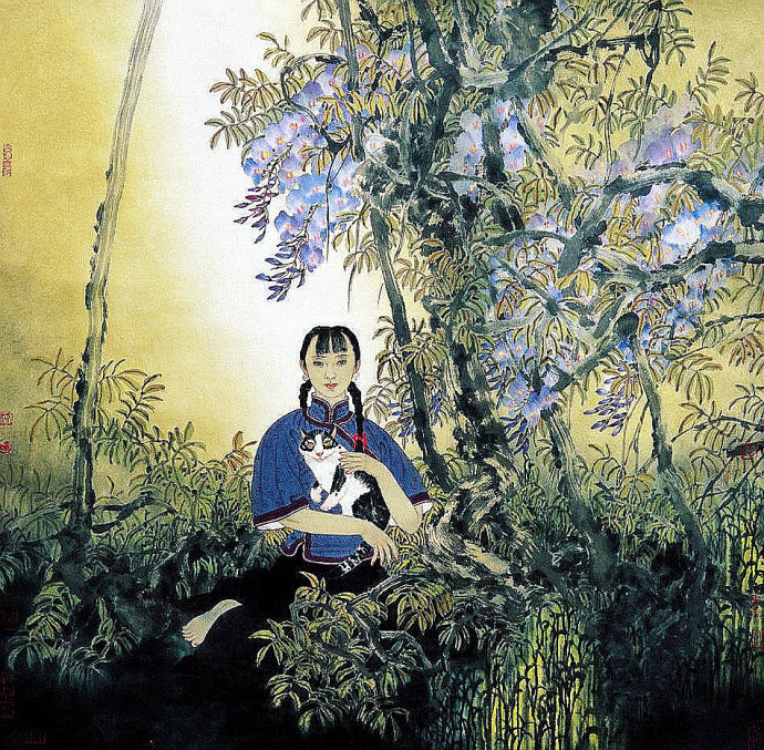 雅俗共赏 幻我两忘——著名画家​于文江笔墨再现东方女性群像