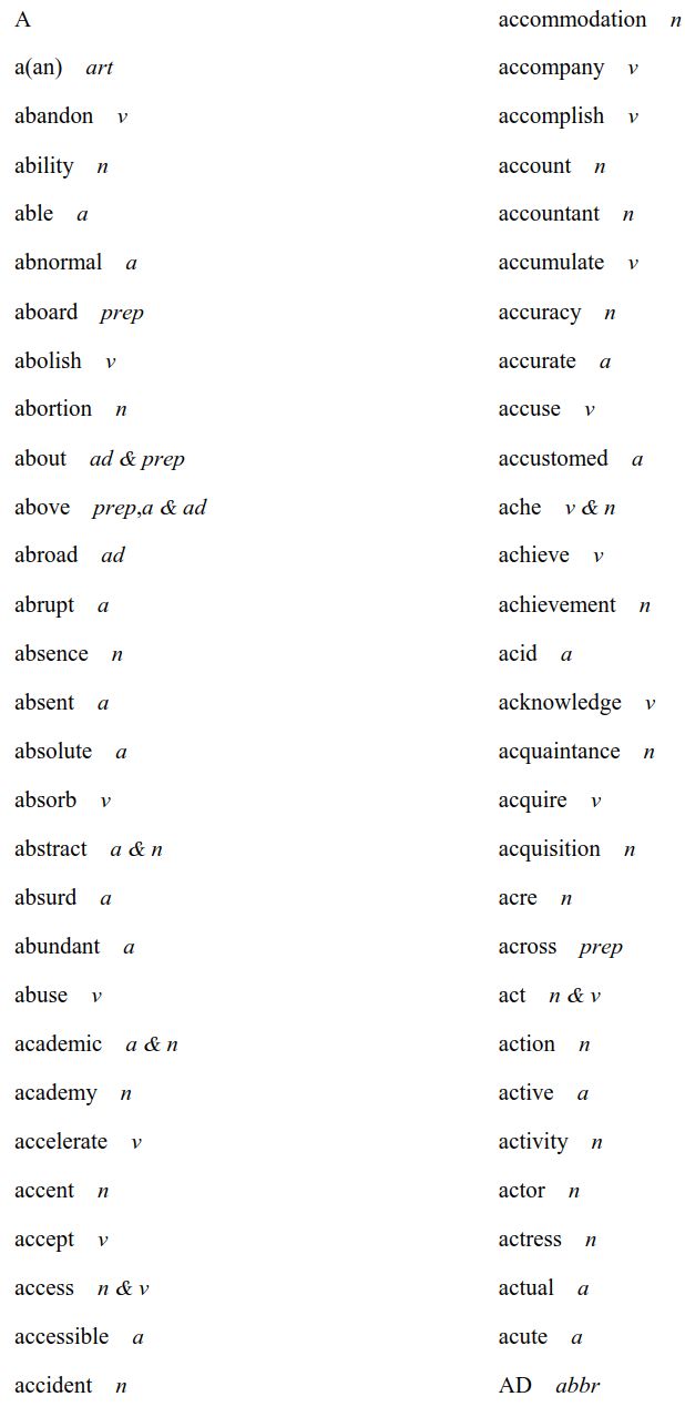 重磅！2020高考英语考试大纲，正式发布（内附最新词汇表）