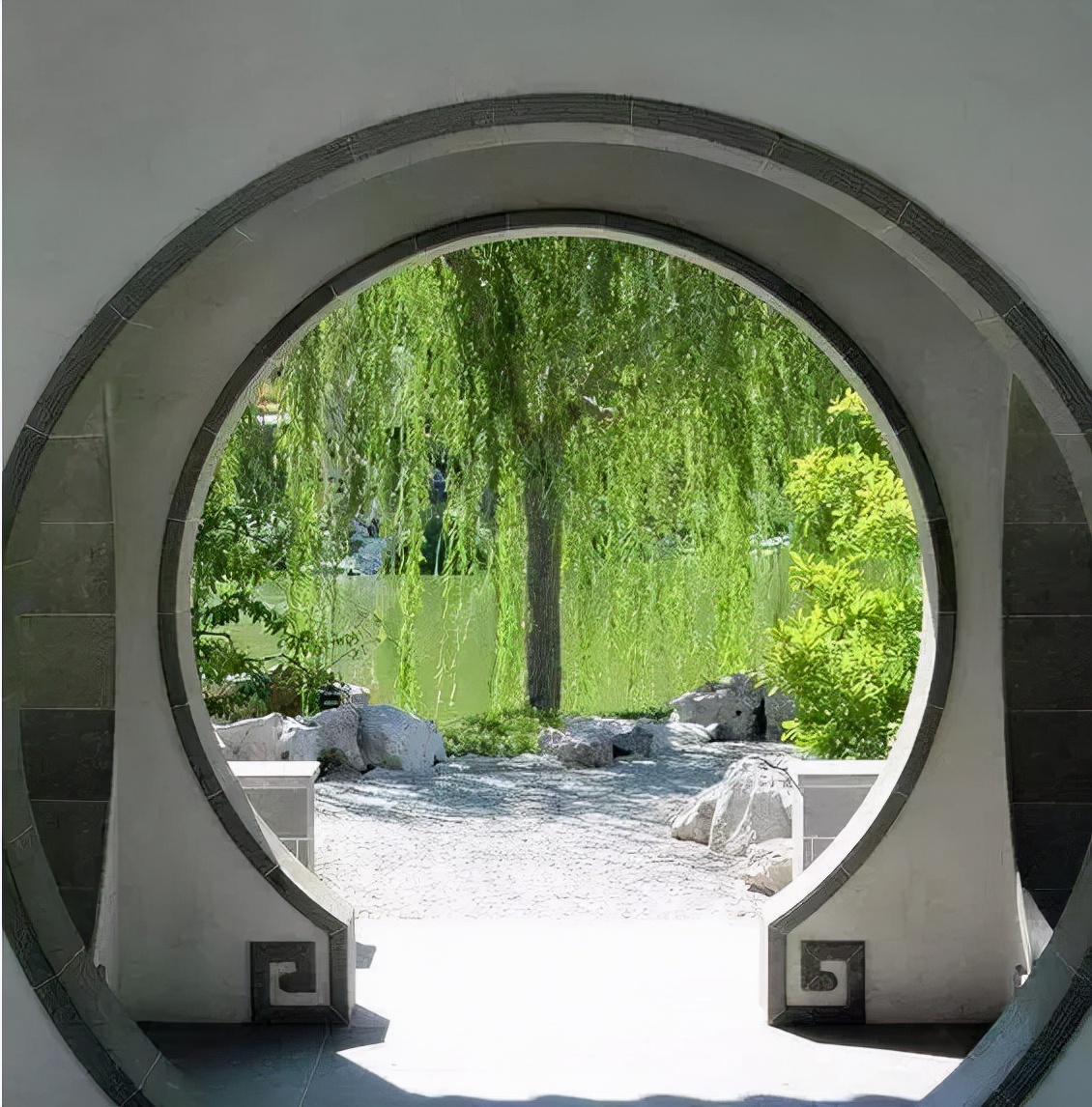 景观丨圆,中式庭院最美的元素