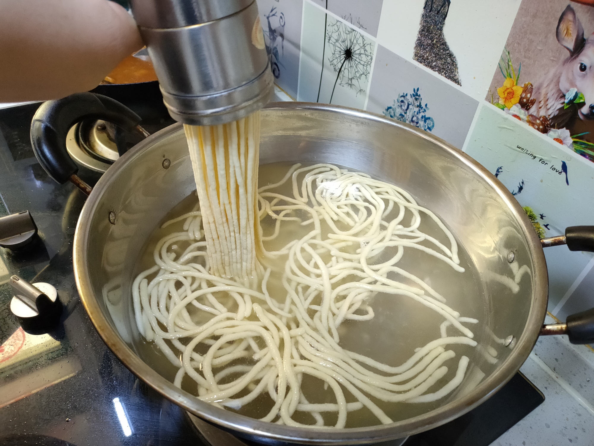 莜面饸饹(莜面饸饹的做法)-我的快乐小窝