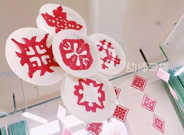 幼儿园教室挂饰的图片(幼儿园元旦新年环创) - 赤虎壹号