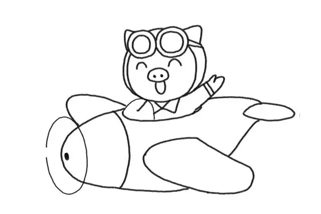 简笔画｜猪年就要画小猪，步骤超详细，一学就会，快为宝宝收藏！