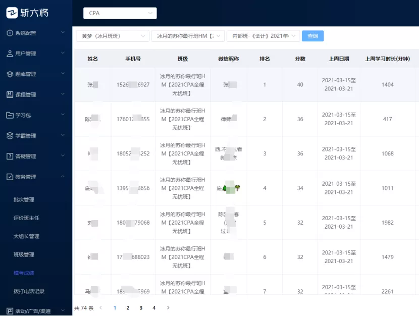 「斩六将CPA」2022年全程无忧班开班公告