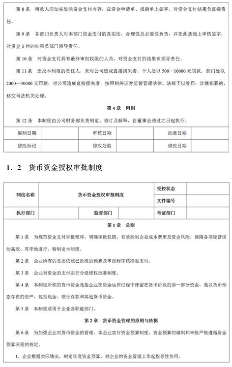做不好资金管理、控制也能称之为财务？完整的内控管理案例送你