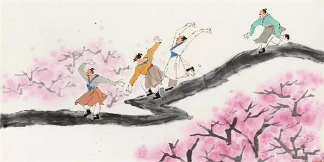 八首咏桃佳作：春风拂面，桃花如诗如画