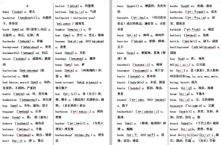 高考英语大纲——掌握3500个核心词汇，高考满分不用愁
