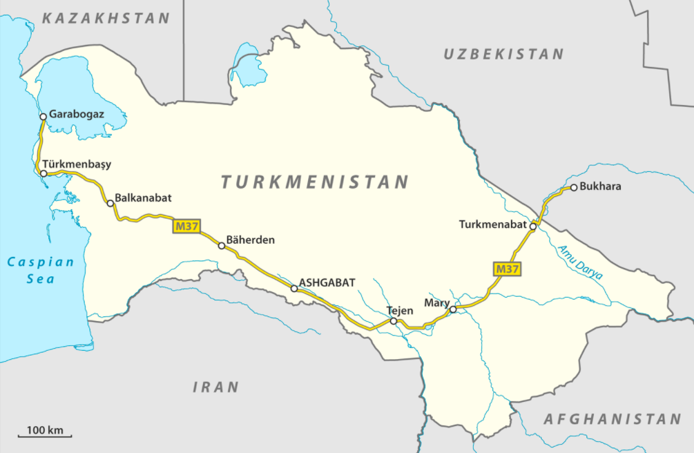 土库曼斯坦的调水工程，养育了500万人，还造就了世界上最长运河