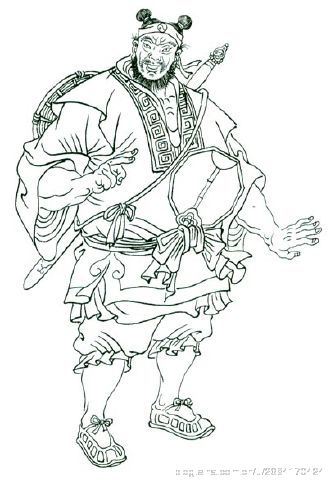 白描水浒三十六天罡星