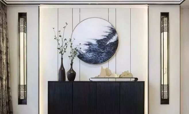 40个新中式玄关方案，无法言喻的东方之美